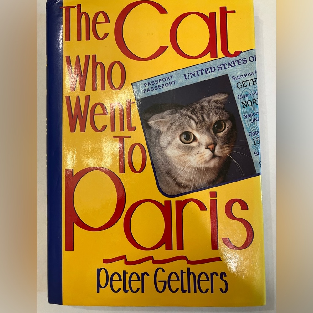 The cat that went to Paris, Part of 3 book series buy all 3 for $25. 💸